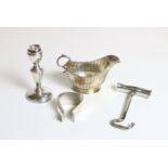 A pair of small Birmingham silver Sauceboats,