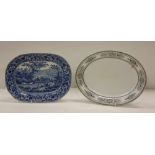 A large Glamorgan porcelain Meat Dish,