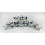 A Very Important Rare Private Collection of 18th Century English Blue & White Porcelain The