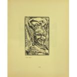 Both Signed by Artist Kernoff (Harry) Thirty-Six Woodcuts, lg. 4to [D.] Privately Printed, 1951.