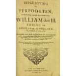 William III: Beschryving der eerpoorten,