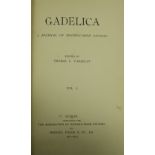 Periodical: O'Rahilly (T.F.)ed. Gadelica - A Journal of Modern Irish Studies, Vol.