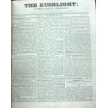 Scarce Belfast Publication Periodical: The Rushlight: A Weekly Literary Publication, Vol. I No.