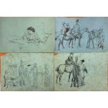 Collection Associated with the Stoker family of Dublin Sketches and other items associated with