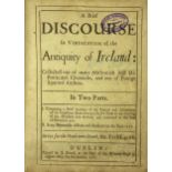 [Mac Curtin (Hugh)] A Brief Discourse in Vindication of the Antiquity of Ireland: Collected out of