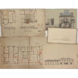 A large Set of Original Architectural Plans Courtown House, Co.