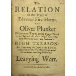 17th Century Pamphlets: Anon. The Relation of the Tryals of Edward Fitz.