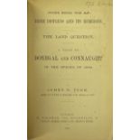 Irish Travel Donegal & Connaught: The Land Question, Irish Distress and its Remedies: Tuke James (H.