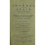 Townsend (Joseph) A Journey through Spain in the Years 1786 and 1787, 2 vols. 8vo D. 1792.