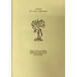 Cuala Press: Gregory (Lady) Coole, 8vo D. 1931. Lim. Edn. 250 Copies, cloth backed boards; Synge (J.