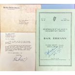 Mementos of President Kennedy Visit to Ireland Kennedy (President John F.