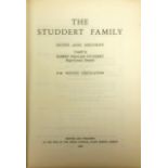 Genealogy: Studdert (R.H.) The Studdert Family, Notes and Records 4to D. (Three Candles) 1960.