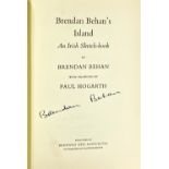 Behan (Brendan) Brendan Behan's Island, with drawings by Paul Hogarth. N.Y. 1962, First, d.w.