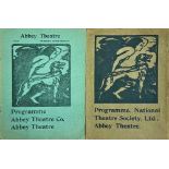 Early Abbey Theatre Programmes A collection of 12 early Abbey Theatre Programmes dating from 1906