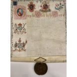 Heraldic Grants to the Delaval Family of Northumberland Manuscripts: 9 May 1761.