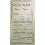 Presentation Copy [Colley (Richard)] An Account of the Foundation of the Royal Hospital of King