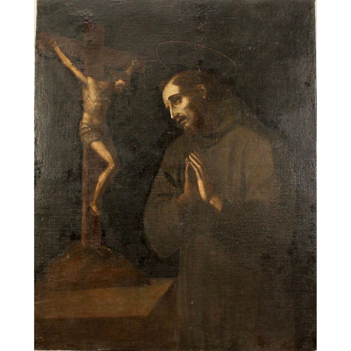 SC. SICILIANA DEL SECOLO XVII “S. Francesco crocifisso"