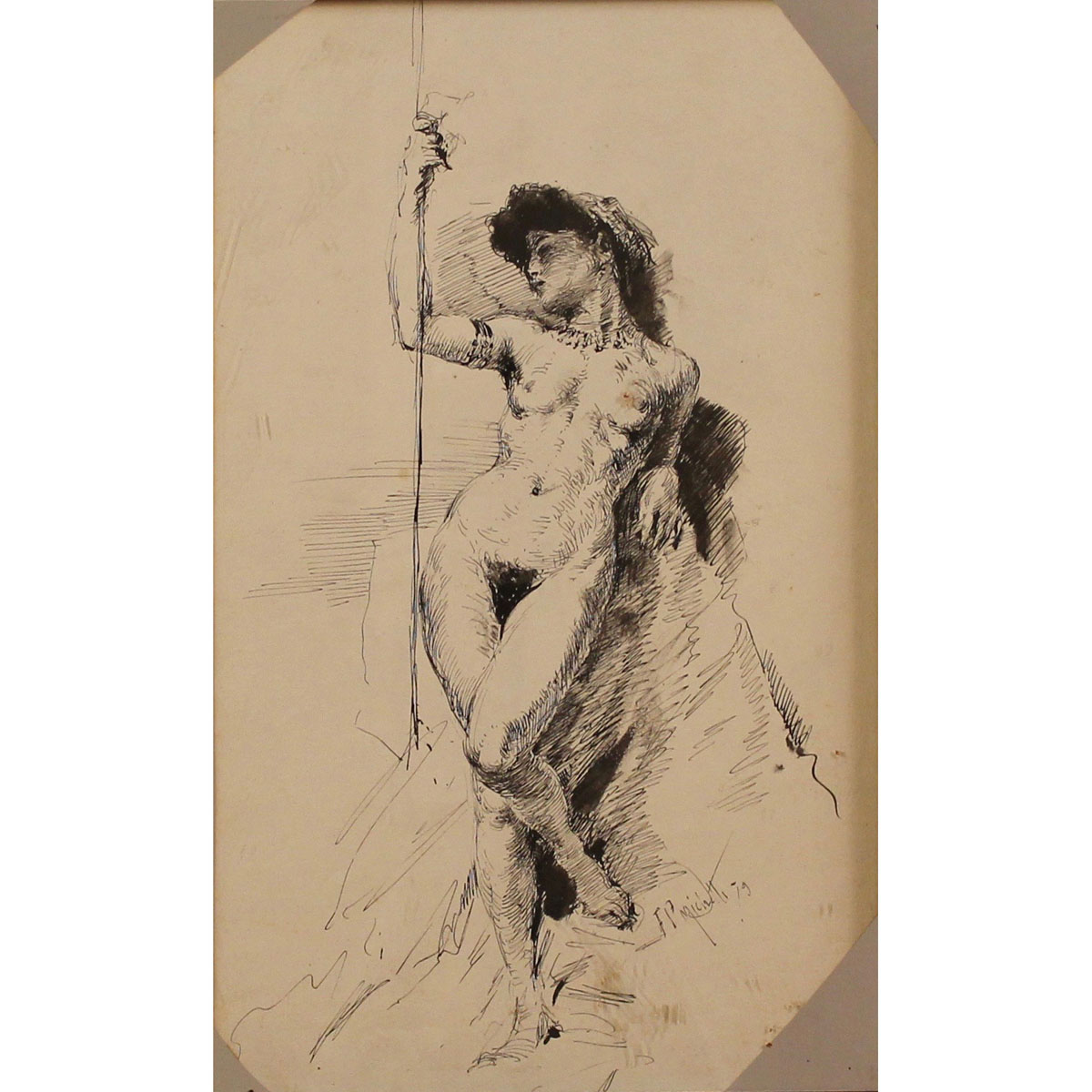 FRANCESCO PAOLO MICHETTI (1851-1929) “Nudi femminili – studi“