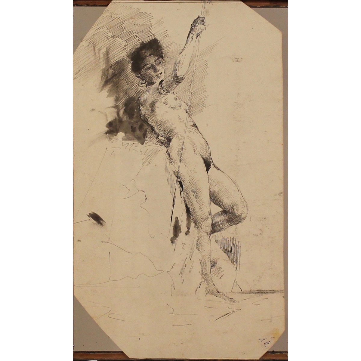 FRANCESCO PAOLO MICHETTI (1851-1929) “Nudi femminili – studi“ - Image 2 of 2