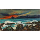 SARO MIRABELLA (1914-1972) “Tramonto ad Aci Castello"