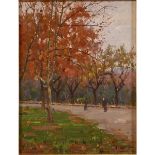 DOMENICO QUATTROCIOCCHI (1872-1941) "Viale Tiziano"