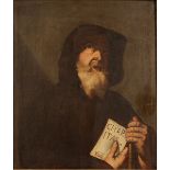 SCUOLA DI JUSEPE DE RIBERA (1591-1652) "San Francesco di Paola"