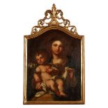 SC. SICILIANA DEL SECOLO XVIII “La Madonna col bambino"