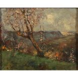 GUIDO CASCIARO (1900-1963) “Paesaggio di campagna”