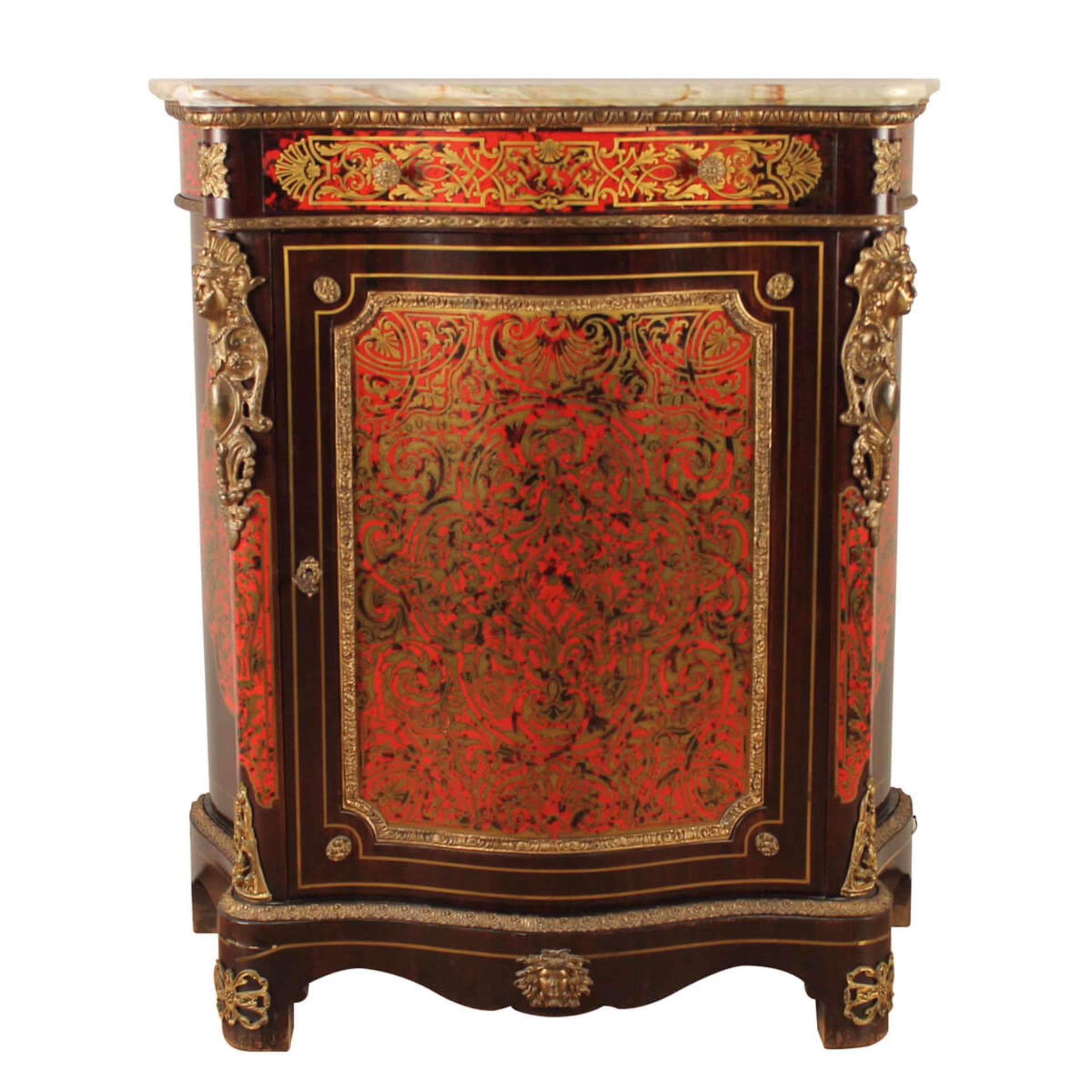 45 CREDENZA IN STILE BOULLE