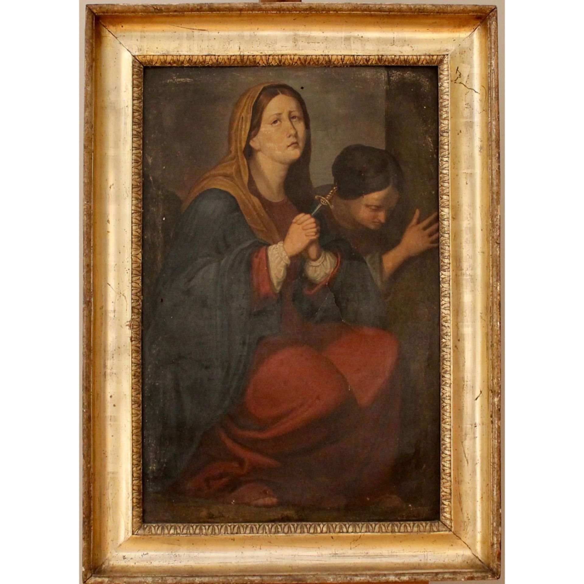 31 SCUOLA SICILIANA DELLA FINE DEL SECOLO XVIII "Scena sacra".