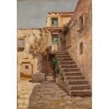 293 MARIO MIRABELLA (1870-1931) "Scorcio di Erice".