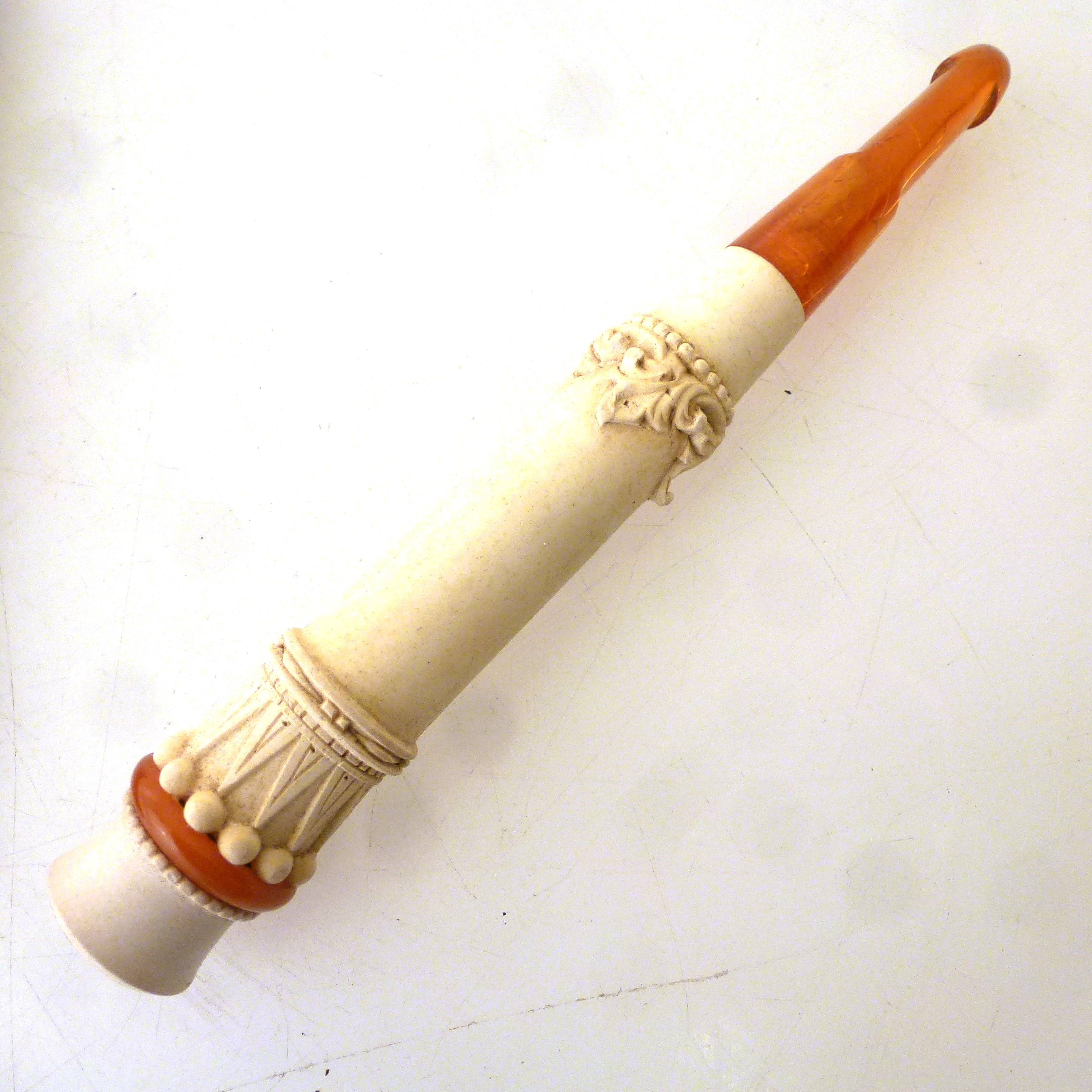 MEERSCHAUM CIGARETTE HOLDER IN CASE APPROX L: 5" - Image 3 of 3