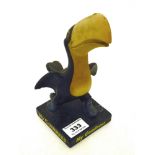 GUINNESS TOUCAN FIGURE H:7"