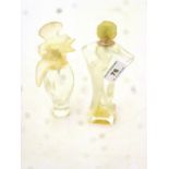 2 PERFUME BOTTLES