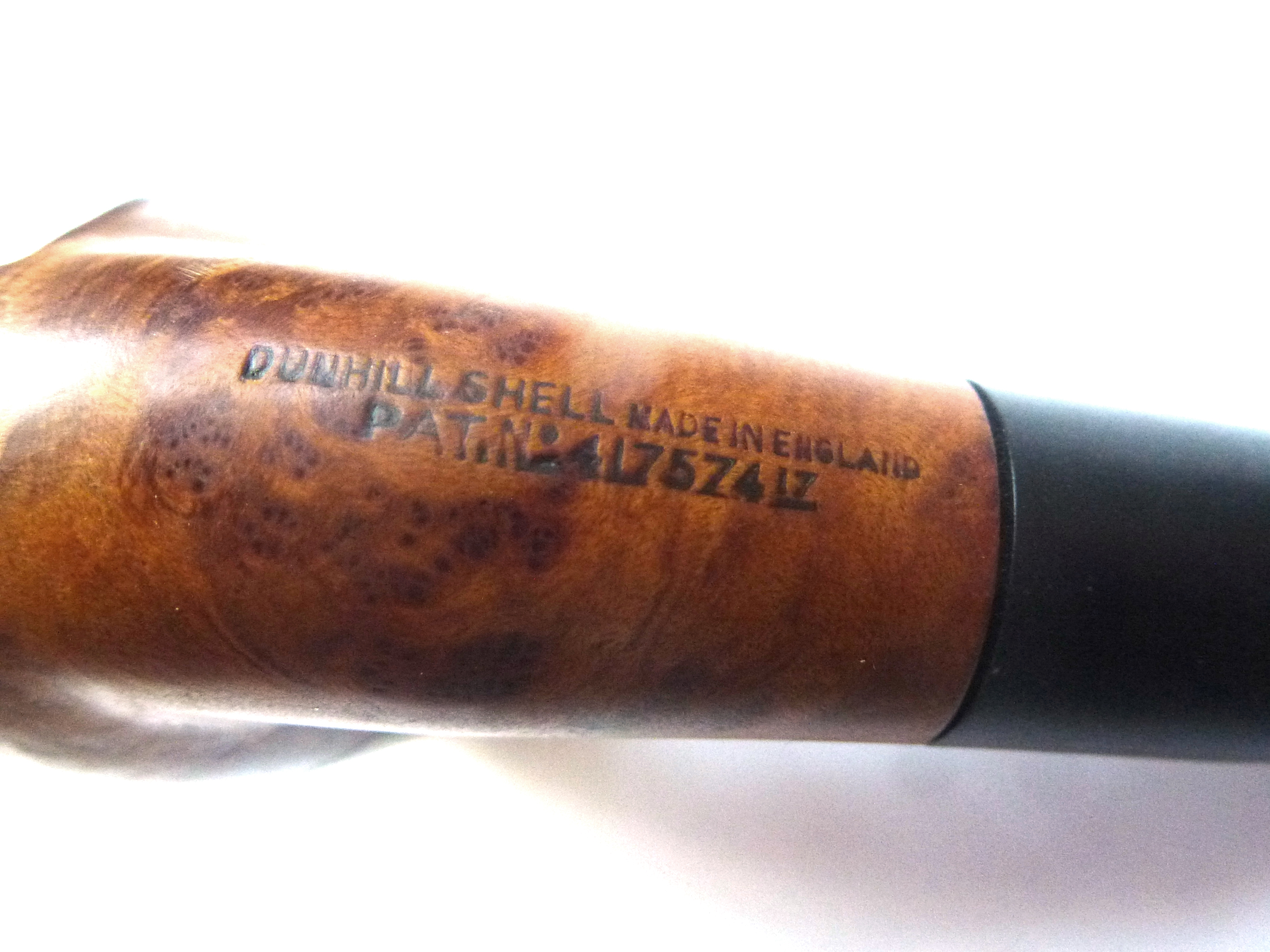 DUNHILL SHELL PIPE APPROX L: 5" - Image 3 of 3