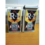 2 BOXED ROCKET USA R-1 ROBOTS