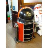 DISCOVERER TV WITH DROID STYLE STAND APPROX 44"