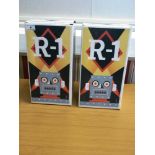 2 BOXED ROCKET USA R-1 ROBOTS