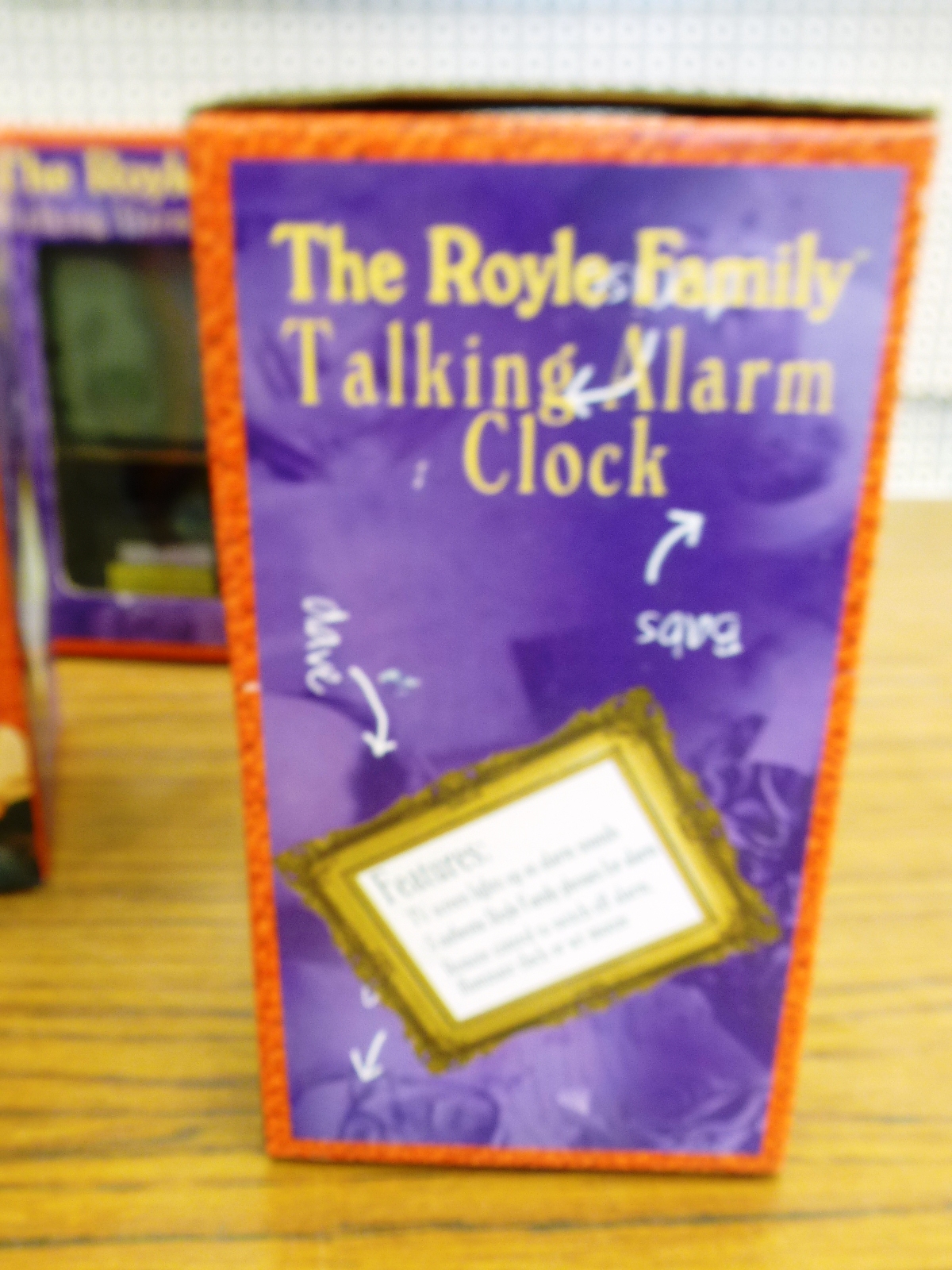 5 BOXED THE ROYLE FAMILY TALKING ALARM CLOCKS - Image 3 of 5