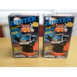 2 BOXED JUPITER TV SCREEN ROBOTS - 1 NOT COMPLETE
