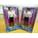 2 MICHAEL JACKSON DOLLS