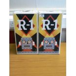 2 BOXED ROCKET USA R-1 ROBOTS
