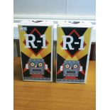 2 BOXED ROCKET USA R-1 ROBOTS