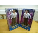 2 MICHAEL JACKSON DOLLS