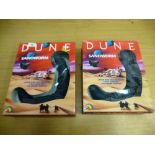 2 BOXED DUNE SANDWORM FIGURES