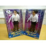 2 MICHAEL JACKSON DOLLS