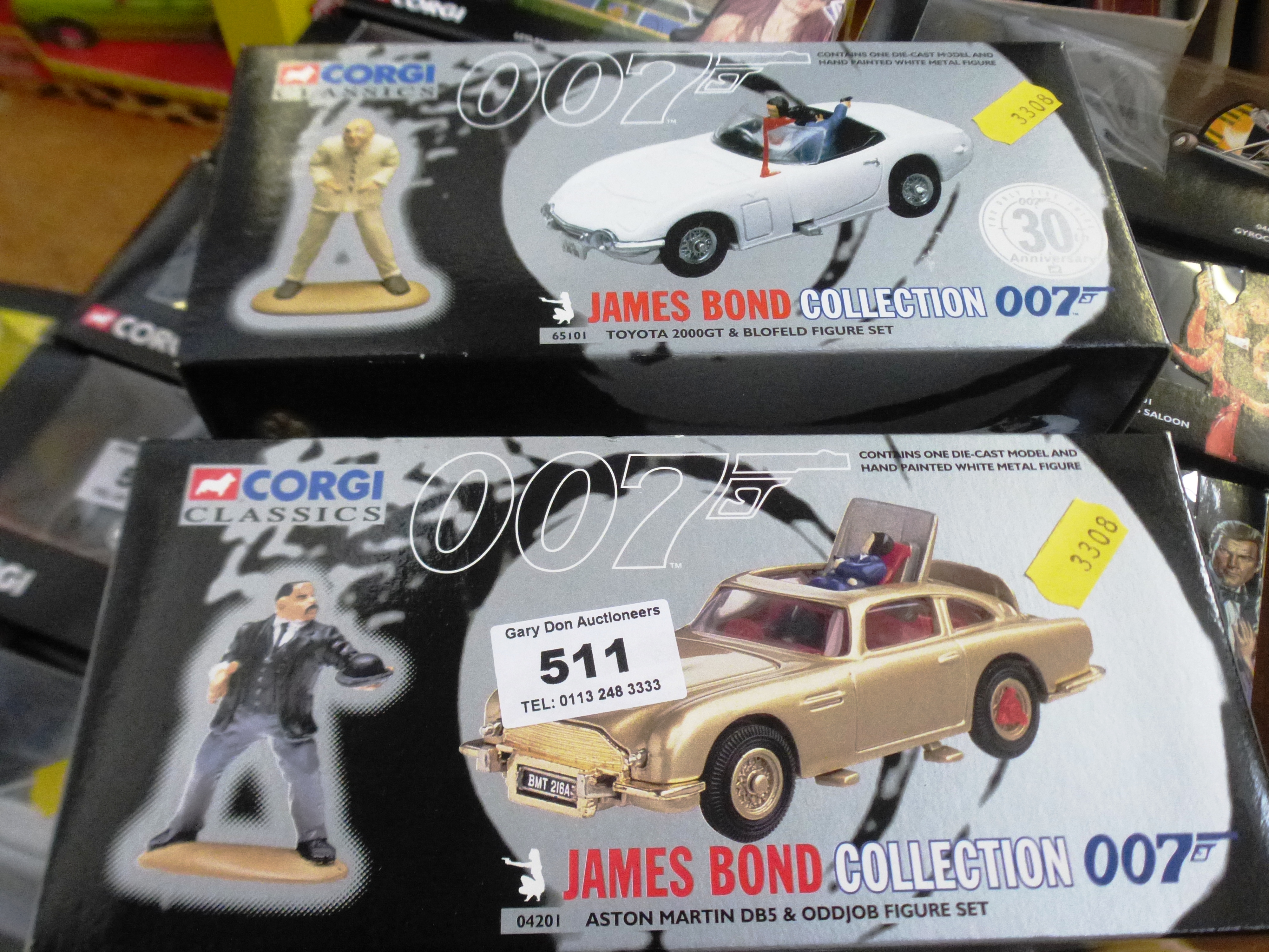 4 BOXED JAMES BOND COLLECTION SETS - 04201, 65101, 65001 AND 65301 - Image 4 of 9