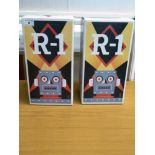 2 BOXED ROCKET USA R-1 ROBOTS