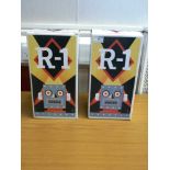 2 BOXED ROCKET USA R-1 ROBOTS