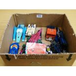 BOX OF ASSORTED LOOSE TRANSFORMERS AND ACCESSORIES